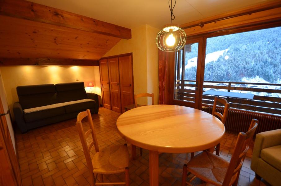 Vakantie in de bergen Appartement 2 kamers 4 personen - L'Eperviere - Le Grand Bornand - Woonkamer