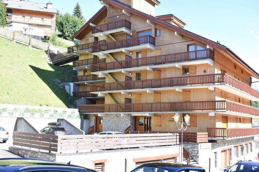 Vacances en montagne Studio 4 personnes (031) - L'Ermitage - Méribel - Extérieur été