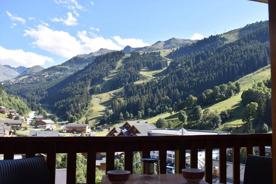 Vacaciones en montaña Estudio para 4 personas (031) - L'Ermitage - Méribel - Terraza