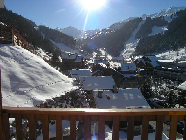 Vacances en montagne Studio 4 personnes (031) - L'Ermitage - Méribel - Terrasse