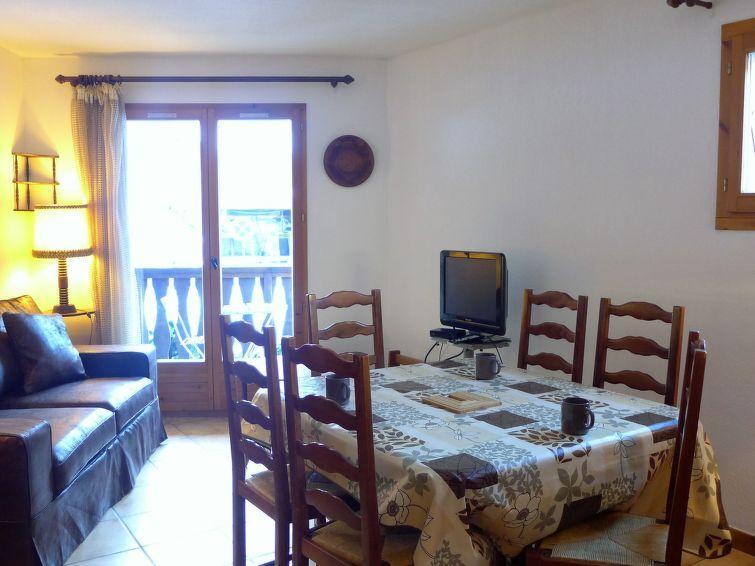 Vacaciones en montaña Apartamento 3 piezas para 4 personas (1) - L'Hermine - Les Houches - Estancia