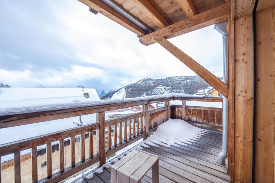 Vacanze in montagna Appartamento 3 stanze per 6 persone (203) - L'Ourson - Alpe d'Huez - Balcone