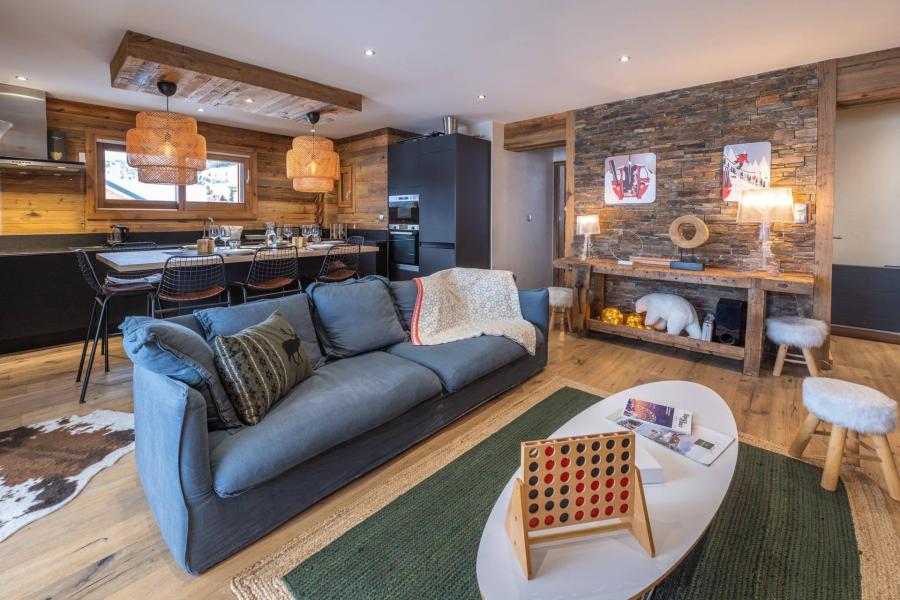 Vakantie in de bergen Appartement 3 kamers 6 personen (203) - L'Ourson - Alpe d'Huez - Woonkamer