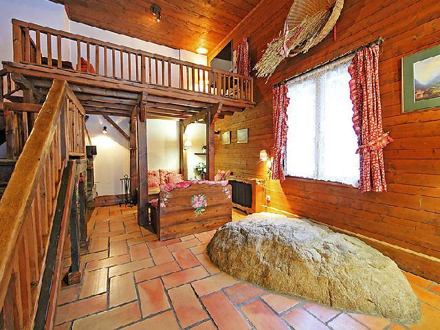 Urlaub in den Bergen 6 Zimmer Chalet für 12 Personen (1) - L'Piri - Chamonix - Wohnzimmer