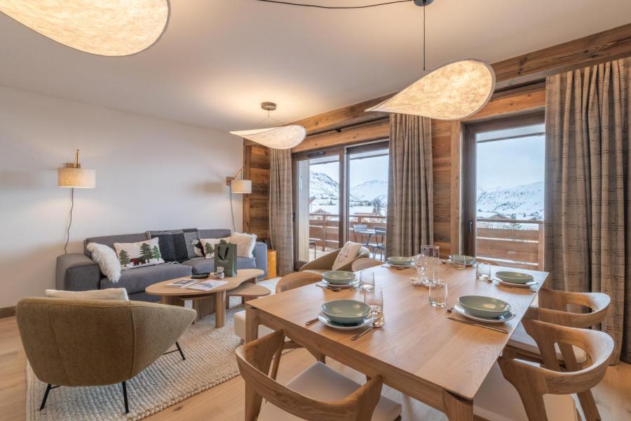 Holiday in mountain resort 3 room apartment cabin 6 people (202) - La Belle Aurore - Alpe d'Huez - Living room