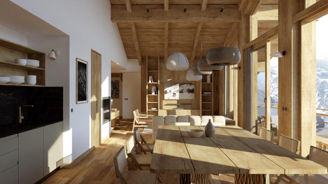 Vacances en montagne Appartement 5 pièces coin montagne 10 personnes (401) - La Belle Aurore - Alpe d'Huez - Séjour