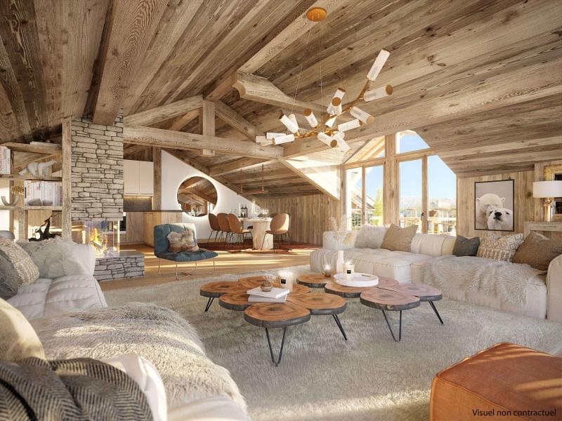 Vacanze in montagna Appartamento su 3 piani 5 stanze per 10 persone (2) - La Bergerie des Célestins - Saint Martin de Belleville - Soggiorno