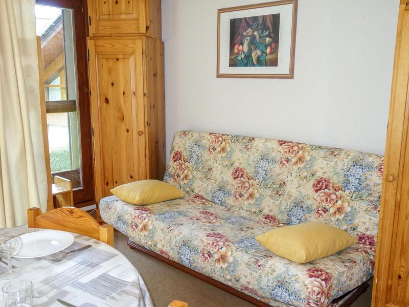 Vakantie in de bergen Appartement 1 kamers 4 personen (1) - La Borgia A, B, C - Les Contamines-Montjoie - Woonkamer