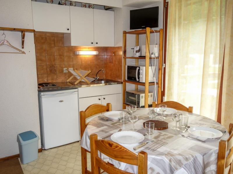 Vakantie in de bergen Appartement 1 kamers 4 personen (1) - La Borgia A, B, C - Les Contamines-Montjoie - Woonkamer