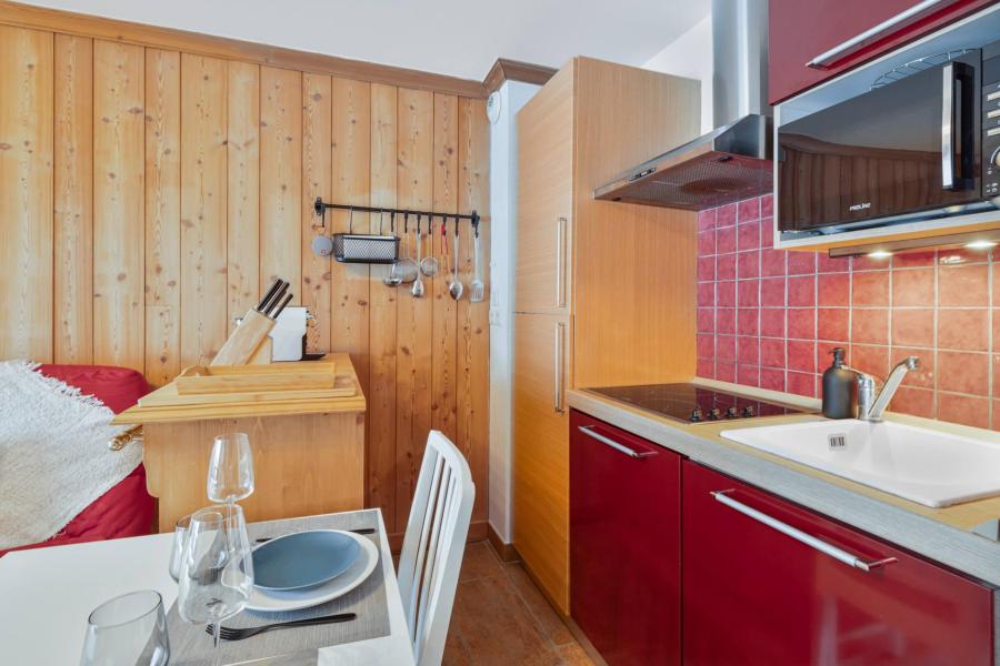 Holiday in mountain resort 2 room apartment 4 people (Cristol) - La Chamoissière - Serre Chevalier - Kitchen