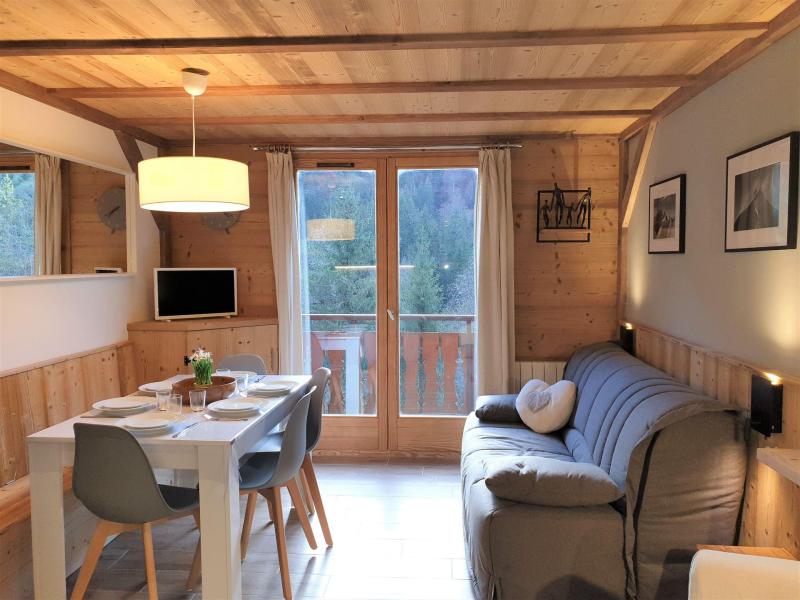 Vakantie in de bergen Appartement 2 kabine kamers 4 personen (28) - La Chamossière - Morzine - Woonkamer