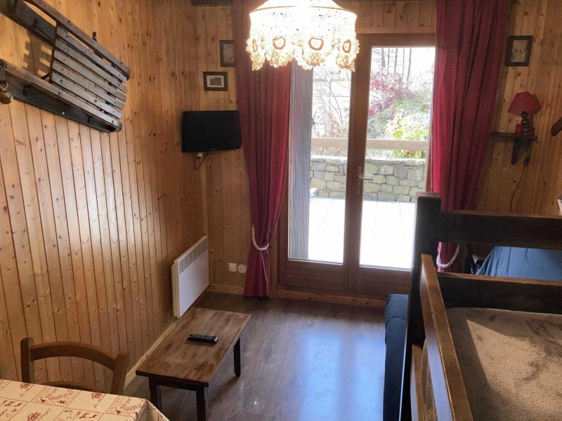 Urlaub in den Bergen Studio Kabine für 3 Personen - La Colombière - Le Grand Bornand - Wohnzimmer