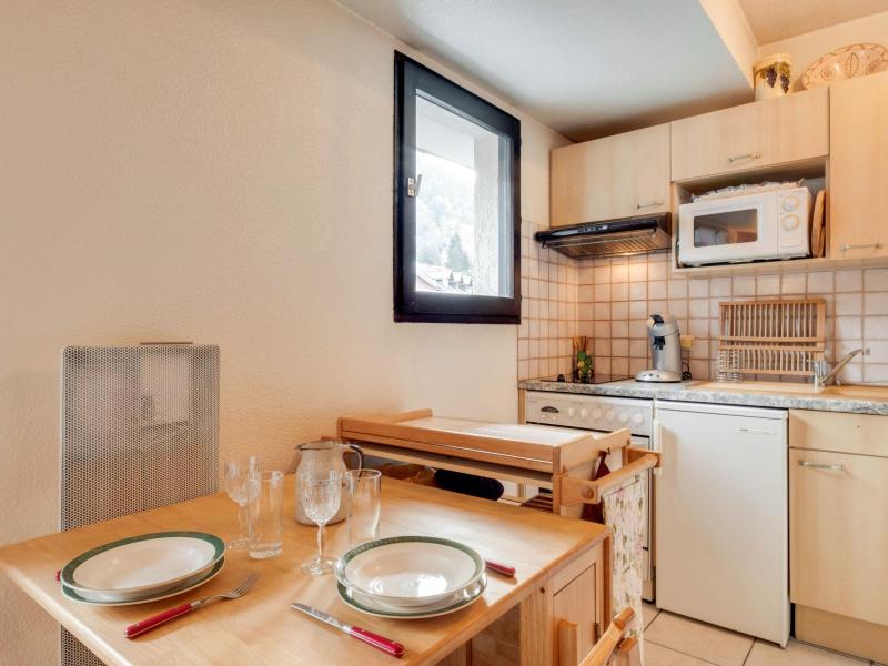 Vakantie in de bergen Appartement 1 kamers 4 personen (9) - La Comtesse - Saint Gervais - Woonkamer