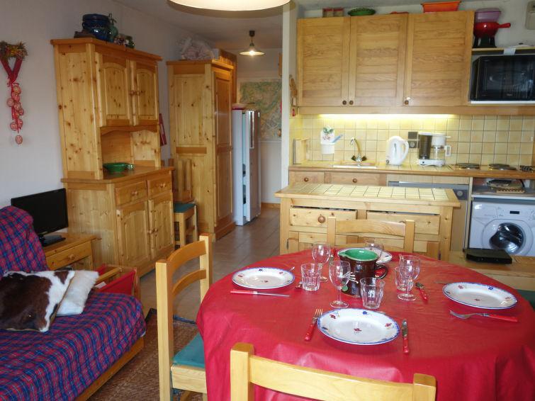 Urlaub in den Bergen 3-Zimmer-Appartment für 6 Personen (5) - La Coupe de Cristal - Saint Gervais - Wohnzimmer