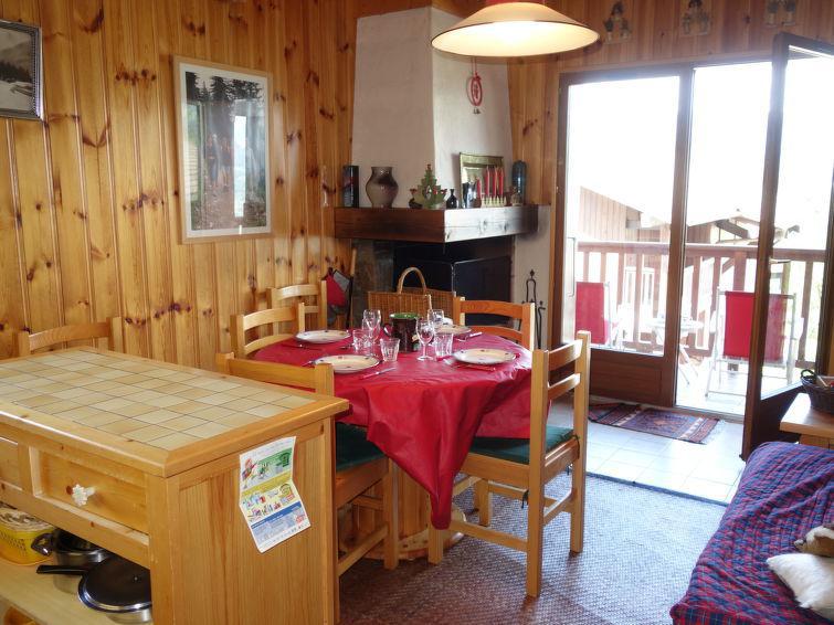 Urlaub in den Bergen 3-Zimmer-Appartment für 6 Personen (5) - La Coupe de Cristal - Saint Gervais - Wohnzimmer