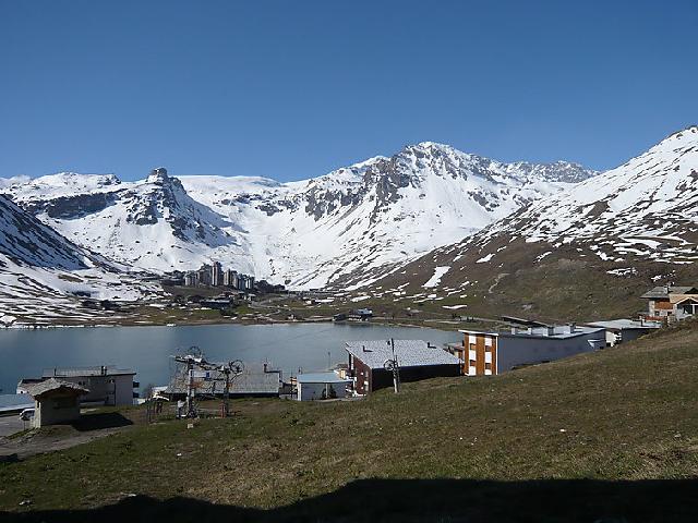 Vakantie in de bergen Appartement 2 kamers bergnis 5 personen (6) - La Divaria - Tignes - Balkon