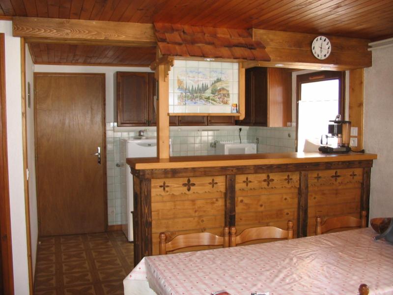 Holiday in mountain resort 2 room apartment 4 people - La Dray - Arêches-Beaufort - Living room