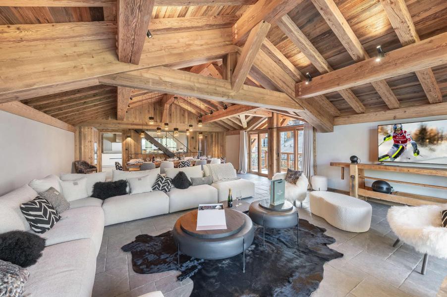 Vacanze in montagna Chalet su 3 piani 7 stanze per 14 persone - LA FERME D'EDOUARD - Saint Martin de Belleville - Soggiorno