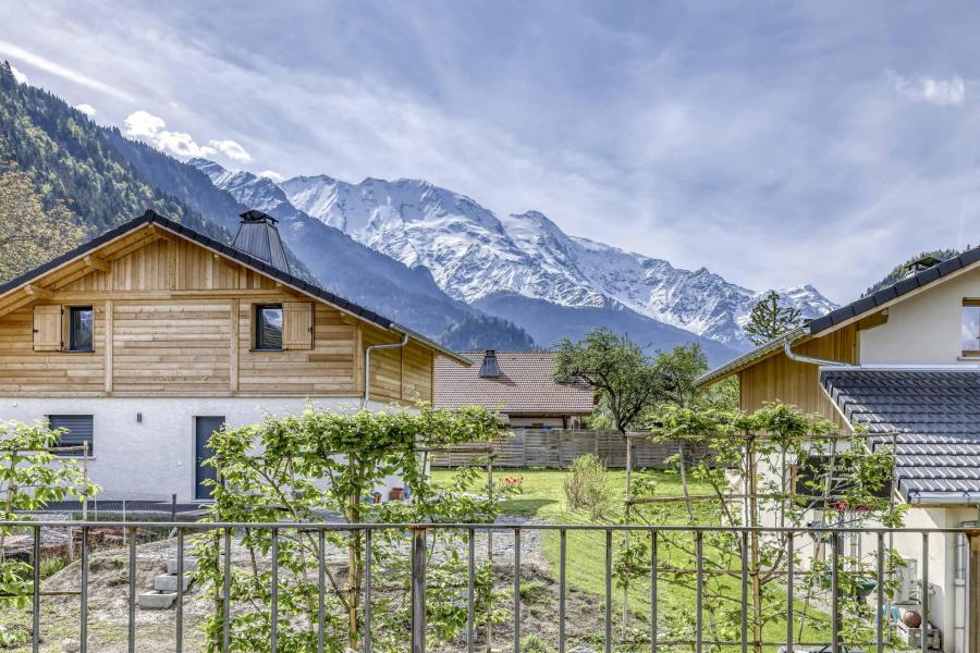 Rent in ski resort 5 room duplex cottage 10 people - LA FERME SAINT GERVAIS - Saint Gervais - Summer outside