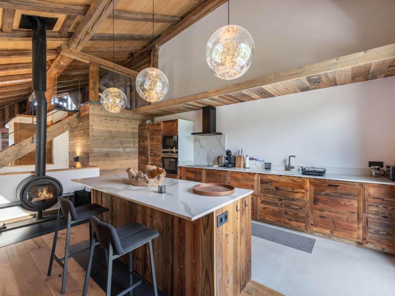 Urlaub in den Bergen Benachbartes Duplex Haus 5 Zimmer 10 Menschen - La Ferme St Gervais - Saint Gervais - Küche