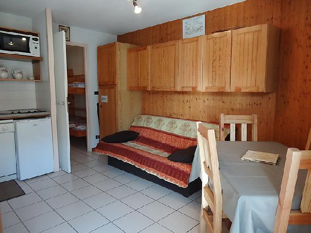 Vakantie in de bergen Appartement 2 kamers 4 personen (1) - La Grande Chaume - Les 2 Alpes - Woonkamer