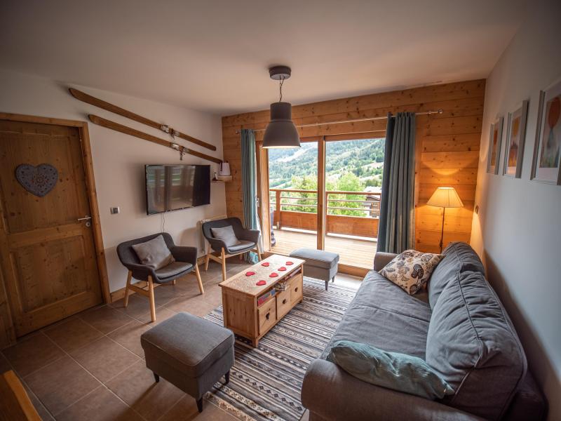 Urlaub in den Bergen 3-Zimmer-Appartment für 5 Personen (E11) - La Grange Aux Fées - Valmorel - Wohnzimmer