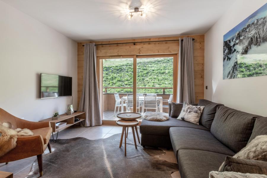 Vakantie in de bergen Appartement 3 kamers 6 personen (E09C) - La Grange Aux Fées - Valmorel - Woonkamer