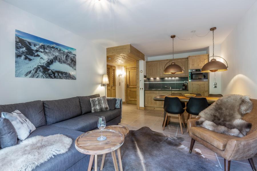 Vakantie in de bergen Appartement 3 kamers 6 personen (E09C) - La Grange Aux Fées - Valmorel - Woonkamer