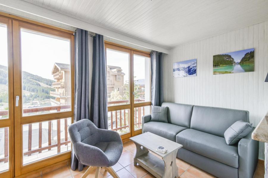 Vakantie in de bergen Appartement 2 kamers 5 personen (162EC) - La Résidence 1650 - Courchevel - Woonkamer