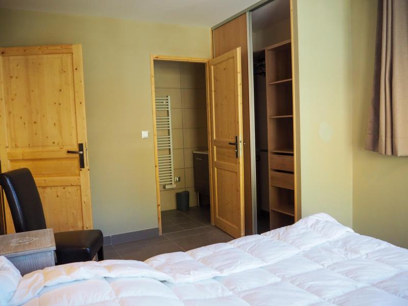 Urlaub in den Bergen 3-Zimmer-Holzhütte für 8 Personen - La Résidence - Les 2 Alpes - Doppelbett