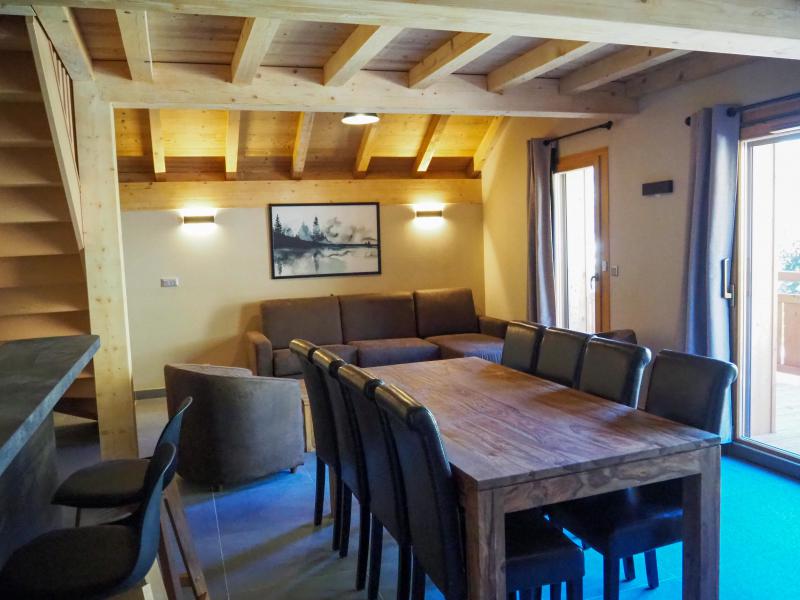 Holiday in mountain resort 4 room apartment 8 people - La Résidence - Les 2 Alpes - Table