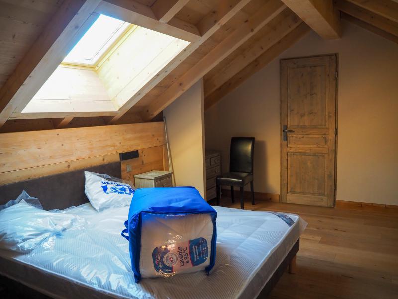 Holiday in mountain resort 5 room duplex apartment cabin 10 people - La Résidence - Les 2 Alpes - Double bed