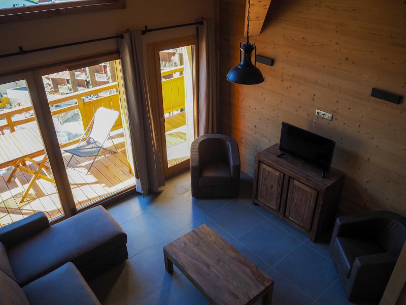 Holiday in mountain resort 5 room duplex apartment cabin 10 people - La Résidence - Les 2 Alpes - Mezzanine