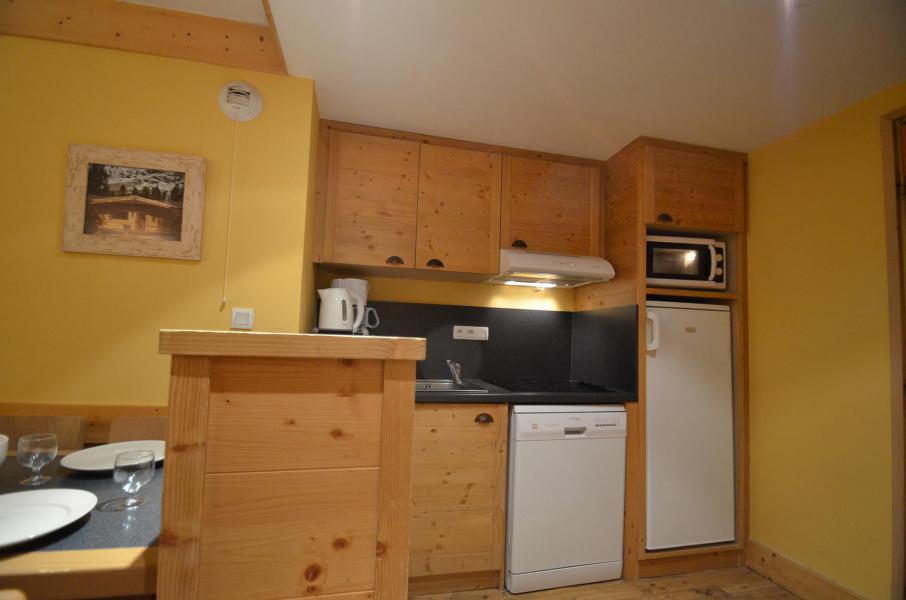 Urlaub in den Bergen 2-Zimmer-Appartment für 4 Personen (104) - La Résidence Aconit - Les Menuires - Küche