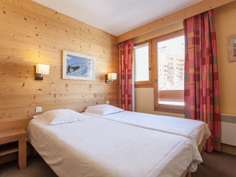 Urlaub in den Bergen 2-Zimmer-Appartment für 4 Personen (104) - La Résidence Aconit - Les Menuires - Schlafzimmer