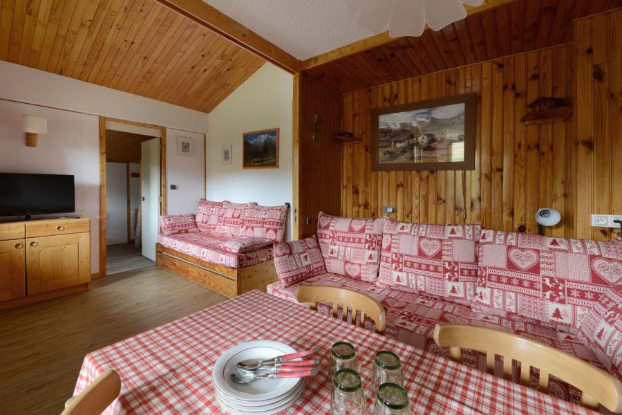 Vakantie in de bergen Appartement 2 kamers 5 personen (213) - La Résidence Aigue-Marine - La Plagne - Woonkamer