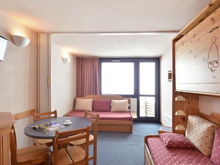 Vacances en montagne Studio 2-4 personnes (A2M40) - La Résidence Aime 2000 Chamois - La Plagne - Séjour