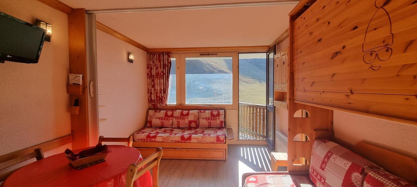 Vakantie in de bergen Studio 4 personen (A2M38) - La Résidence Aime 2000 Chamois - La Plagne - Woonkamer