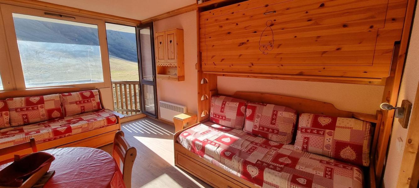 Vakantie in de bergen Studio 4 personen (A2M38) - La Résidence Aime 2000 Chamois - La Plagne - Woonkamer