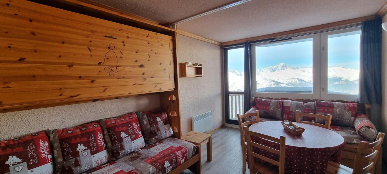 Vakantie in de bergen Studio 4 personen (A2N138) - La Résidence Aime 2000 Chamois - La Plagne - Woonkamer