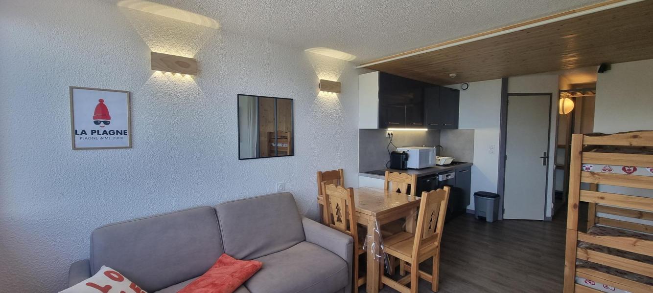 Vacances en montagne Studio 4 personnes (F123) - La Résidence Aime 2000 le Zénith - La Plagne - Séjour