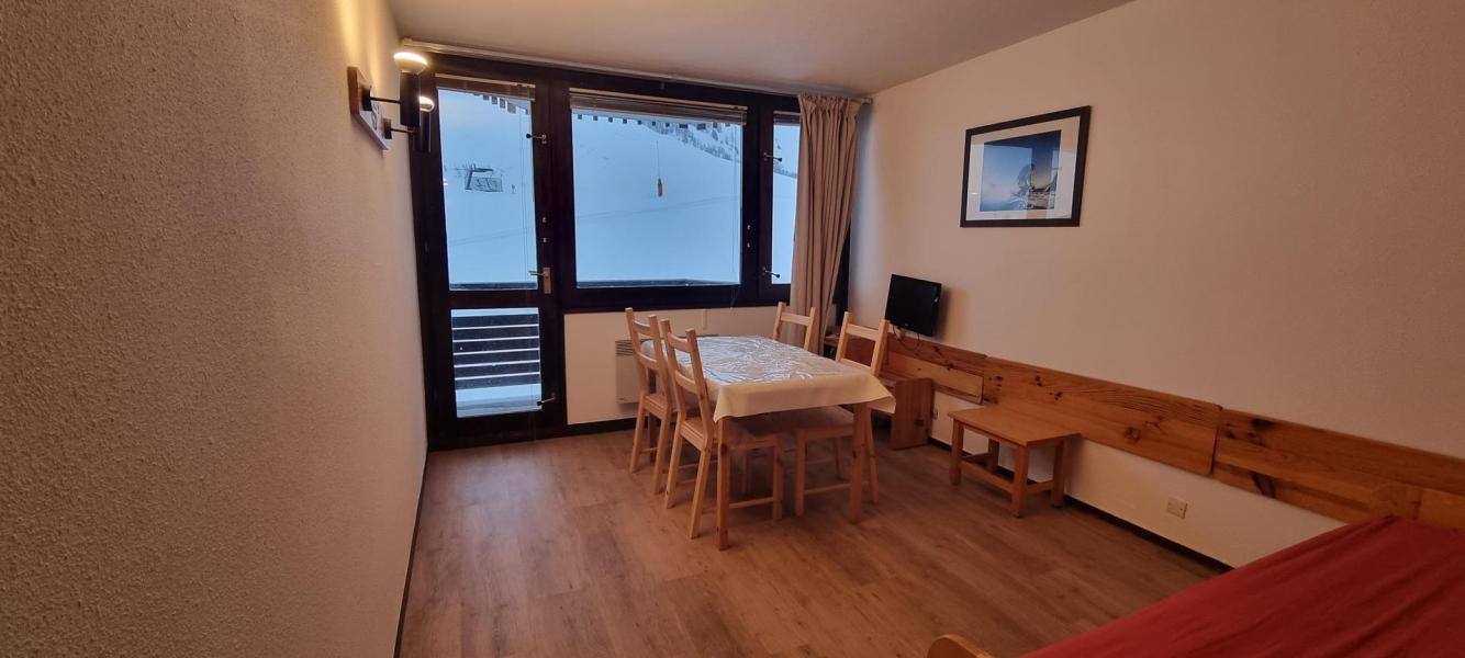 Vakantie in de bergen Studio bergnis 4 personen (H27) - La Résidence Aime 2000 le Zénith - La Plagne - Woonkamer