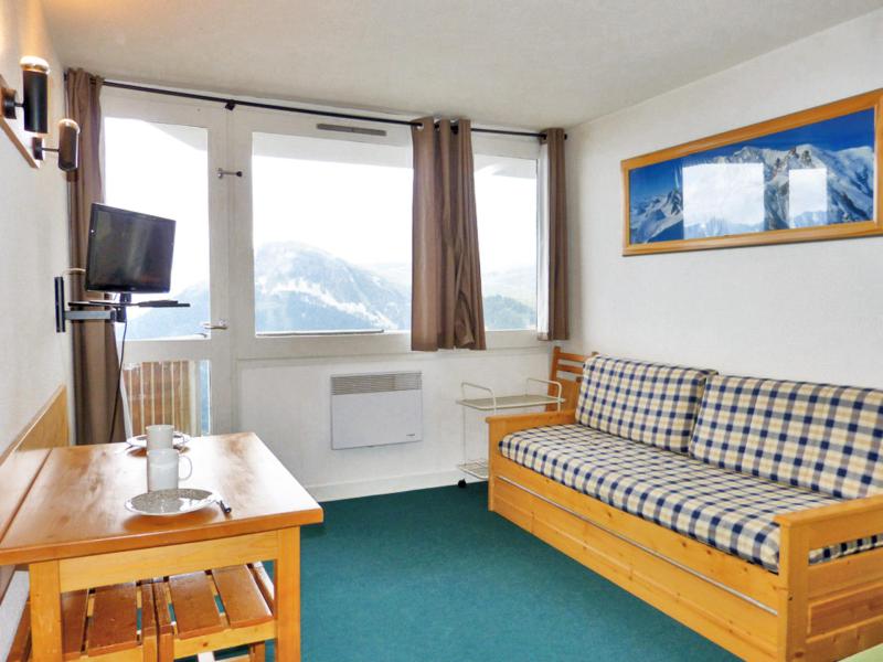 Holiday in mountain resort Studio cabin 4 people (L145) - La Résidence Aime 2000 - le Zodiac - La Plagne - Living room