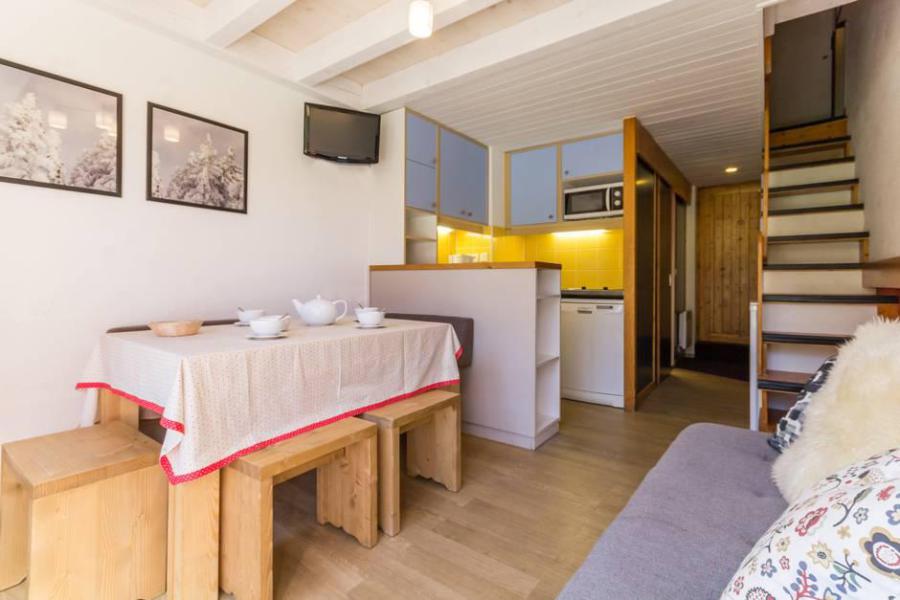 Urlaub in den Bergen 2 Zimmer Maisonettewohnung für 6 Personen (315) - La Résidence Alliet - Les Arcs - Wohnzimmer