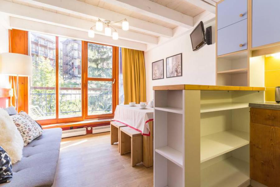 Vakantie in de bergen Appartement duplex 2 kamers 6 personen (315) - La Résidence Alliet - Les Arcs - Woonkamer