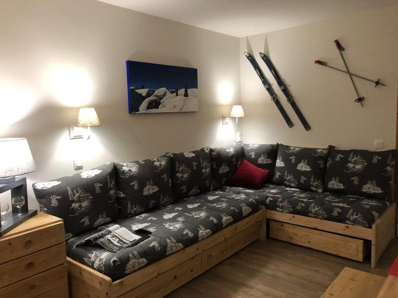 Vakantie in de bergen Appartement 2 kamers 5 personen (36) - La Résidence Améthyste - La Plagne - Woonkamer