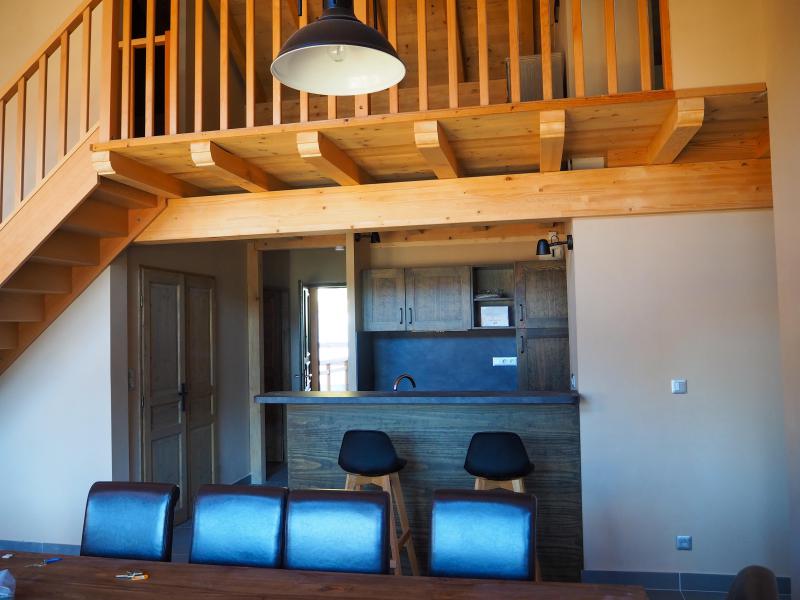 Vacaciones en montaña Apartamento 5 piezas cabina duplex para 10 personas - La Résidence - Les 2 Alpes - Mesa