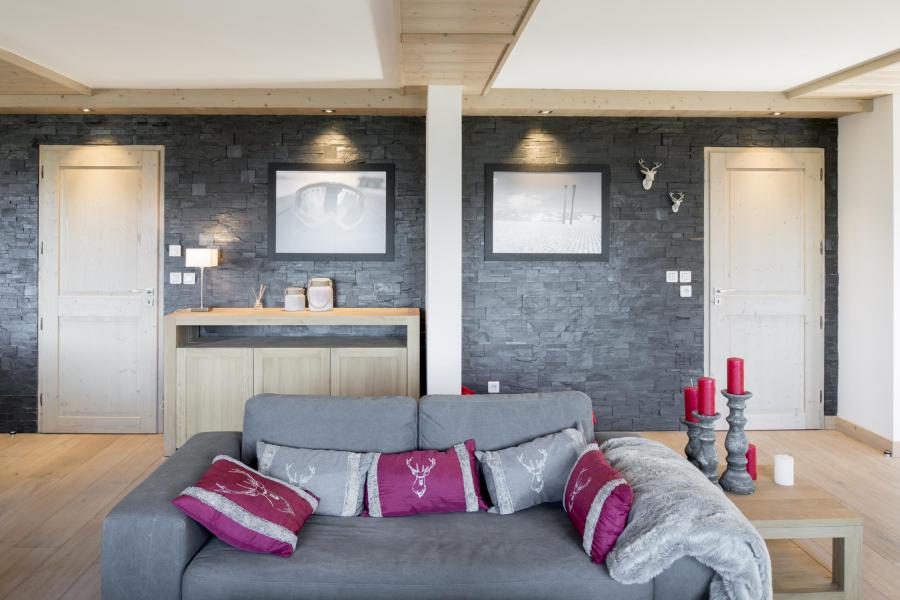 Holiday in mountain resort 4 room apartment 6 people (B21-22) - La Résidence Aspen Lodge - Courchevel - Living room