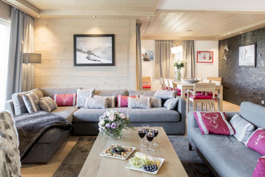 Holiday in mountain resort 4 room apartment 6 people (B21-22) - La Résidence Aspen Lodge - Courchevel - Living room