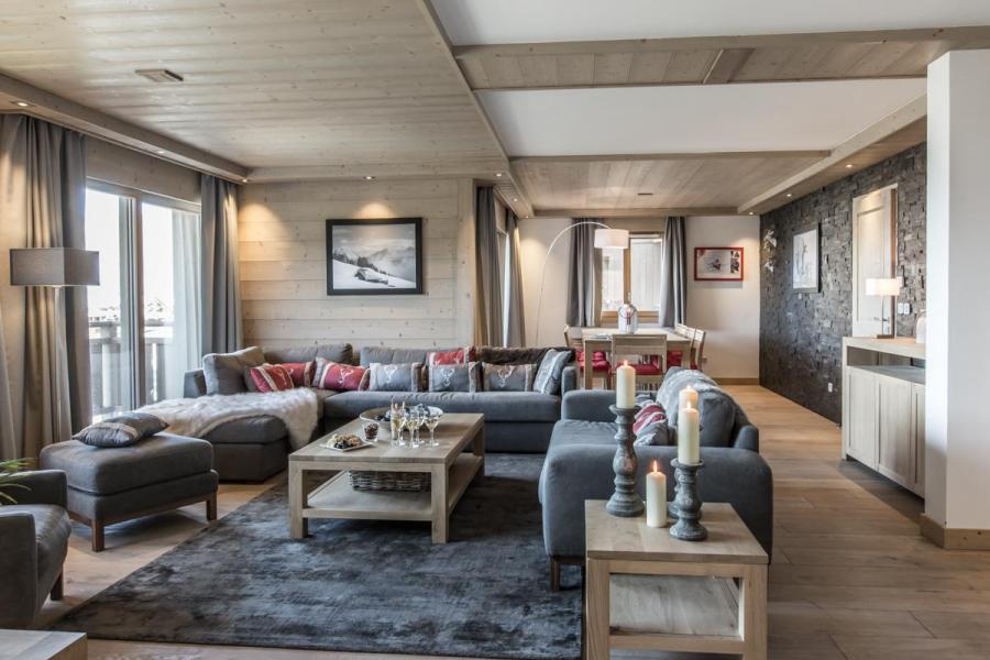 Urlaub in den Bergen 4-Zimmer-Appartment für 6 Personen (B21-22) - La Résidence Aspen Lodge - Courchevel - Wohnzimmer